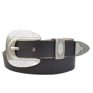 Silver Navajo-Inspired Belt